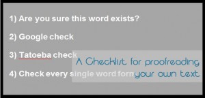 checklist-proofreading
